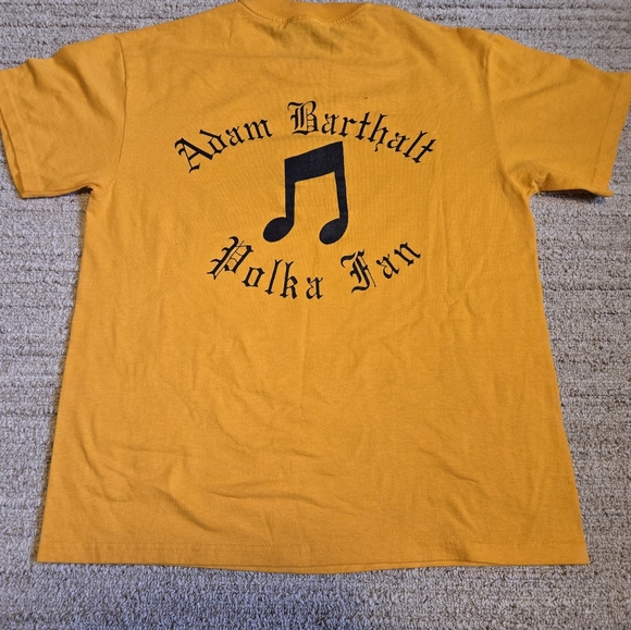 Musical Novelty Shirt I DON'T WANT TO GO HOME ADAM BARTHALT POLKAFAN Sze Medium. - Picture 7 of 15